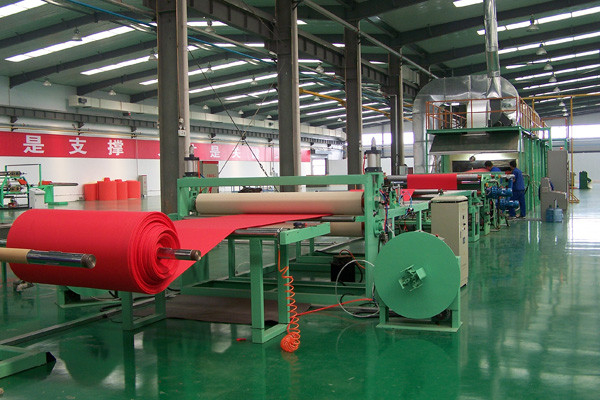 Qingdao Hongde New Material Co., Ltd สายการผลิตของโรงงาน